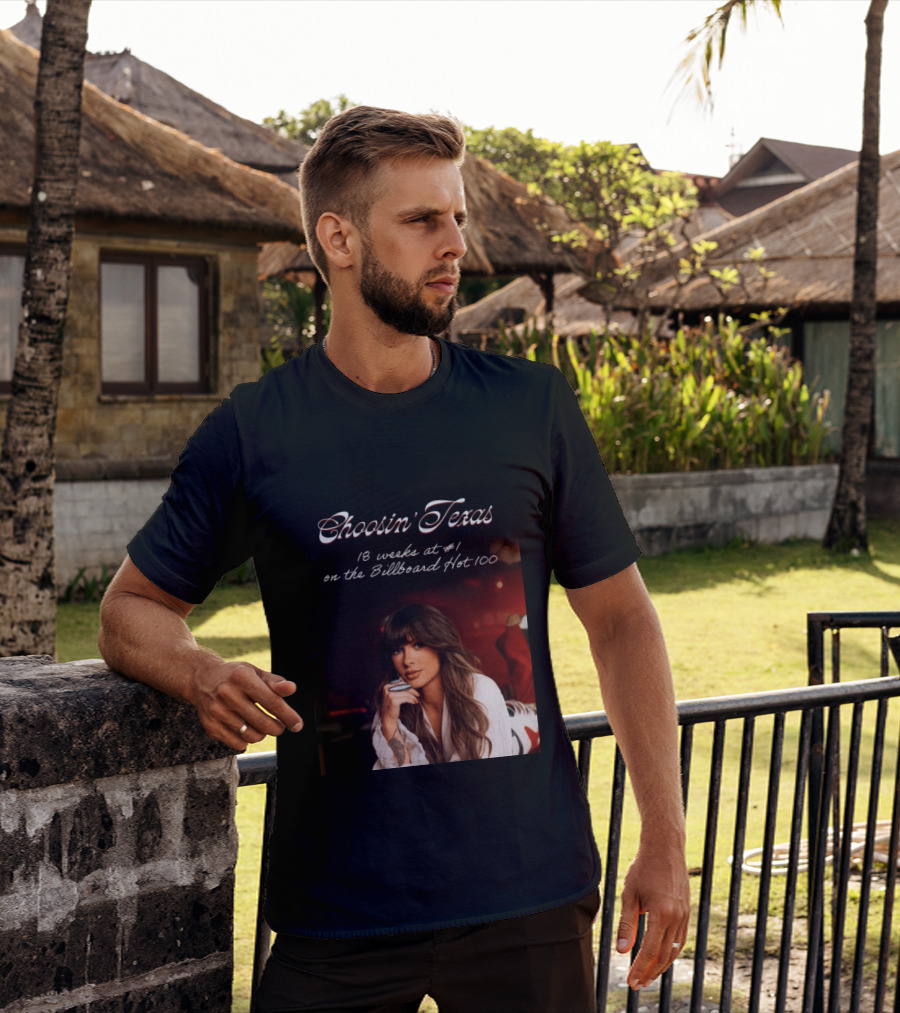Choosin' Texas 18 Weeks At #1 On The Billboard Hot 100 T-Shirt