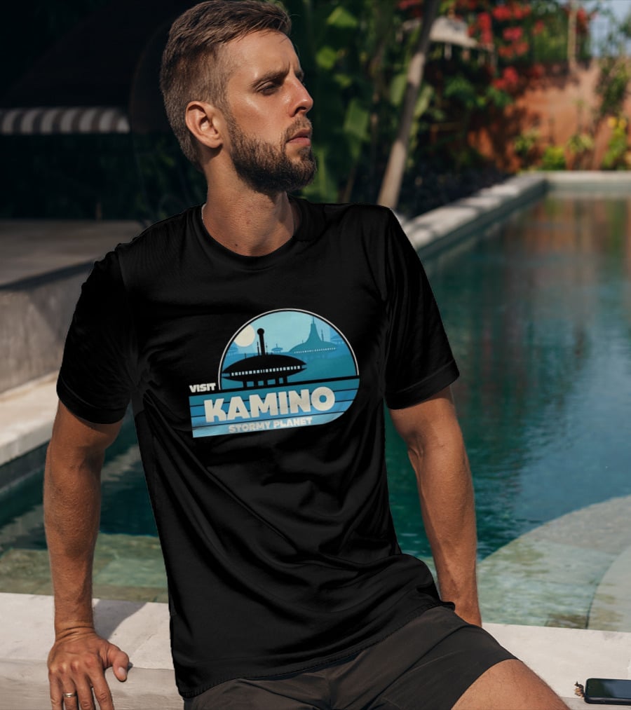 Visit Kamino Stormy Planet Star Wars Sci Fi T-Shirt