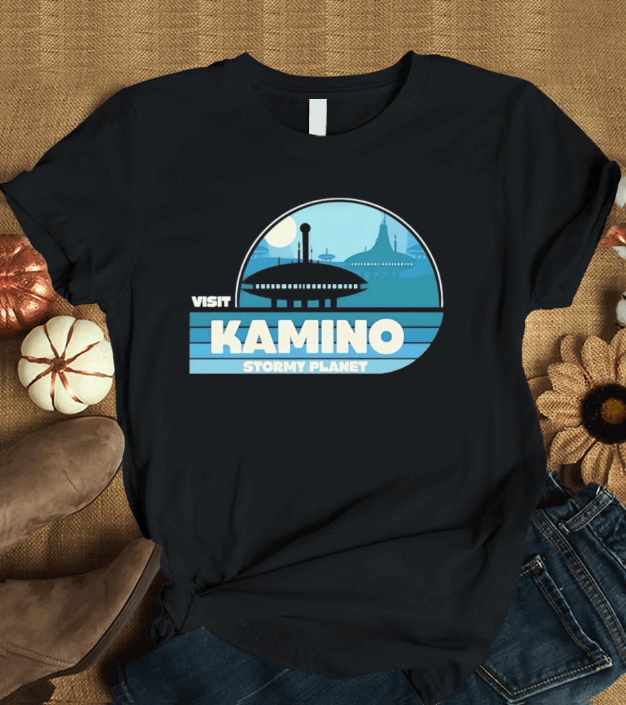 Visit Kamino Stormy Planet Star Wars Sci Fi T-Shirt