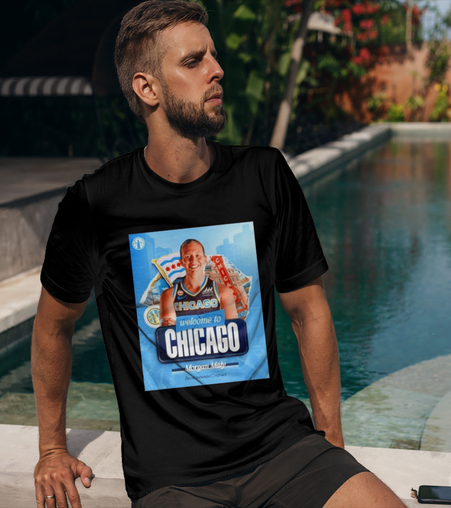Welcome To Chicago Morgan Maly Developmental Contract Basketball Jersey T-Shirt