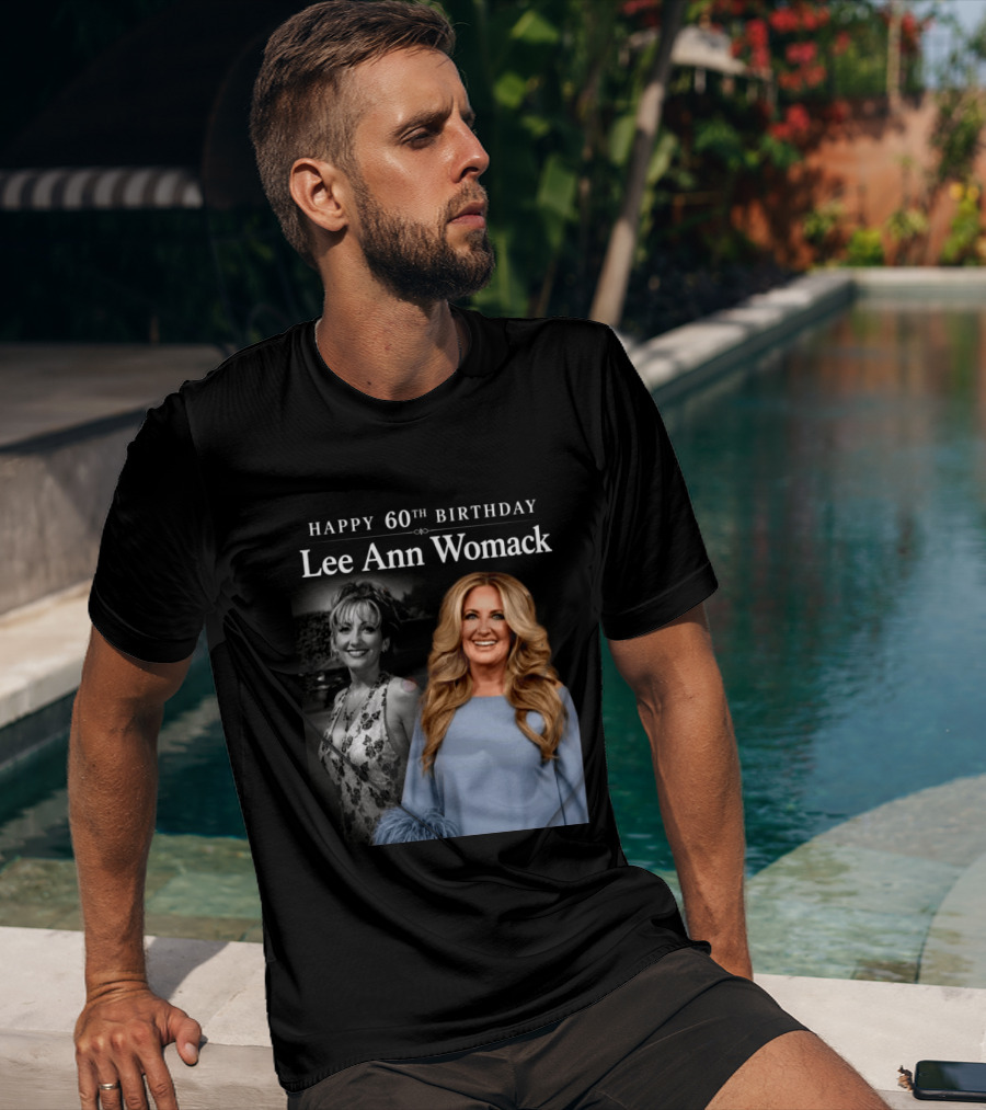 Happy 60th Birthday Lee Ann Womack Celebration T-Shirt