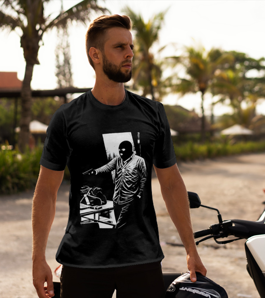 Notorious BIG Biggie Smalls Ski Mask Heist T-Shirt