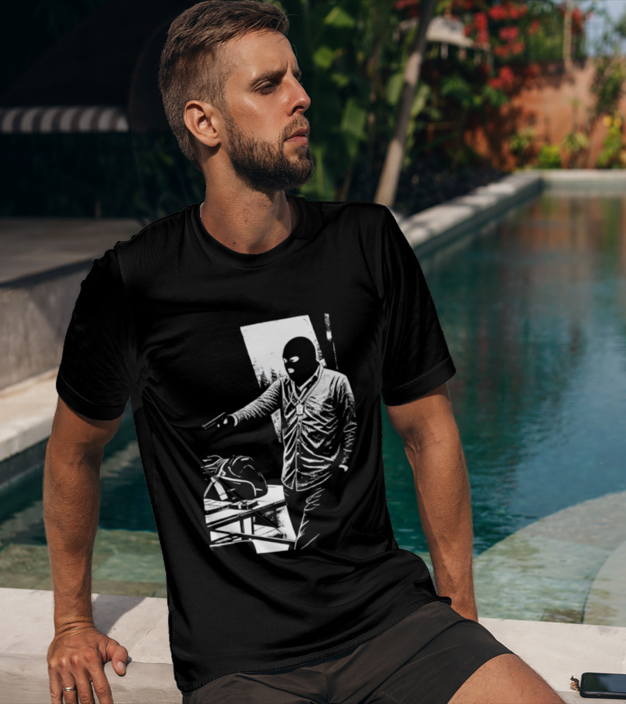 Notorious BIG Biggie Smalls Ski Mask Heist T-Shirt
