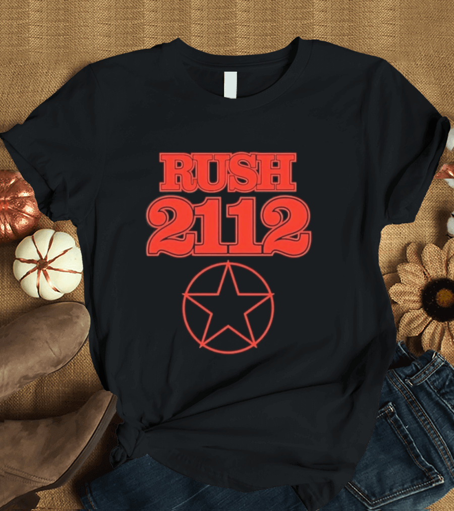 Rush 2112 Starman Iconic Progressive Rock T-Shirt
