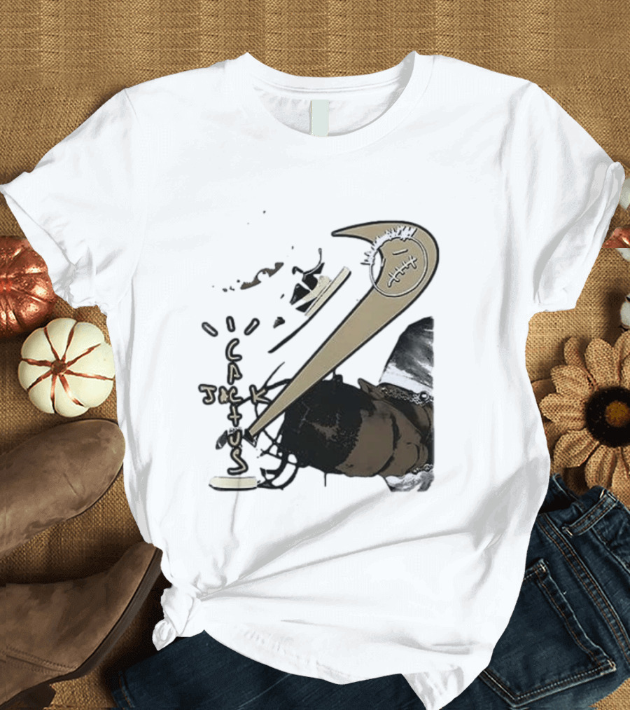 T Scott Utopia Cactus Jack Collaboration T-Shirt