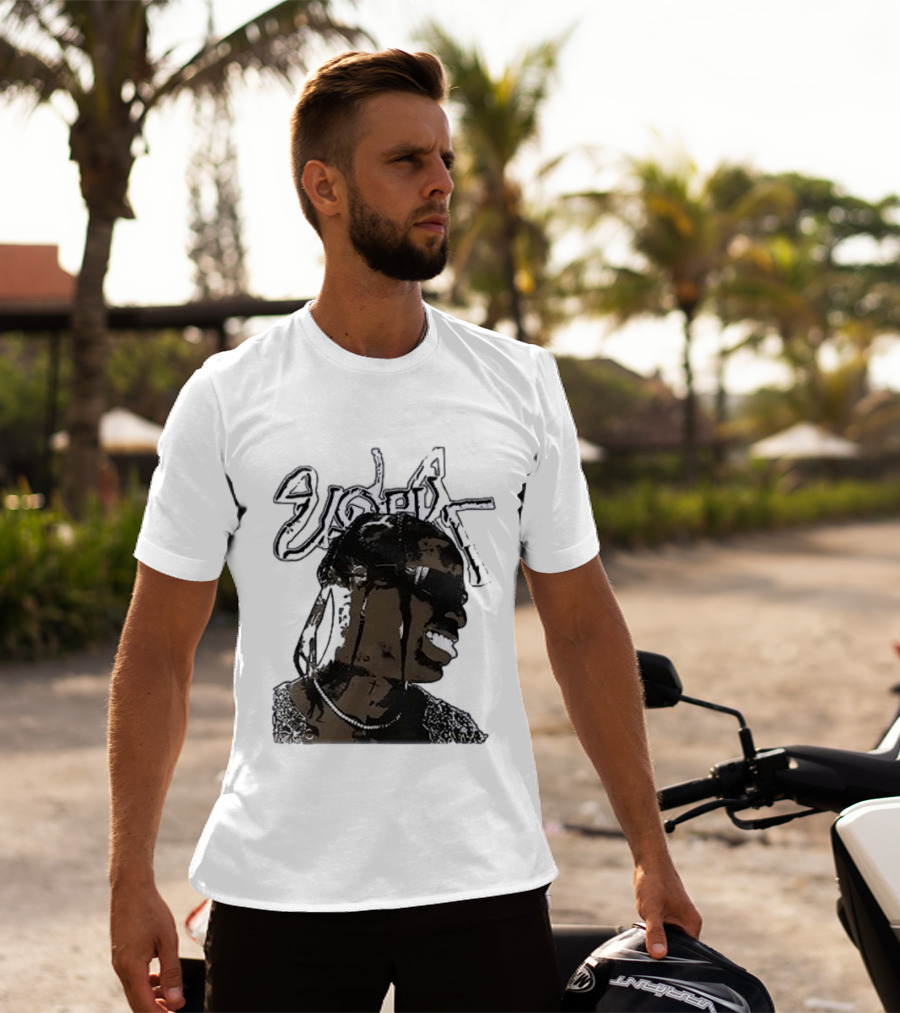 T Scott Utopia Cactus Jack Smiling T-Shirt
