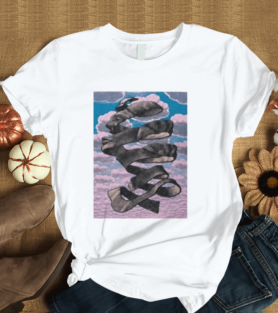 Tom Holland MC Escher Infinite Mobius Strip Optical Illusion T-Shirt
