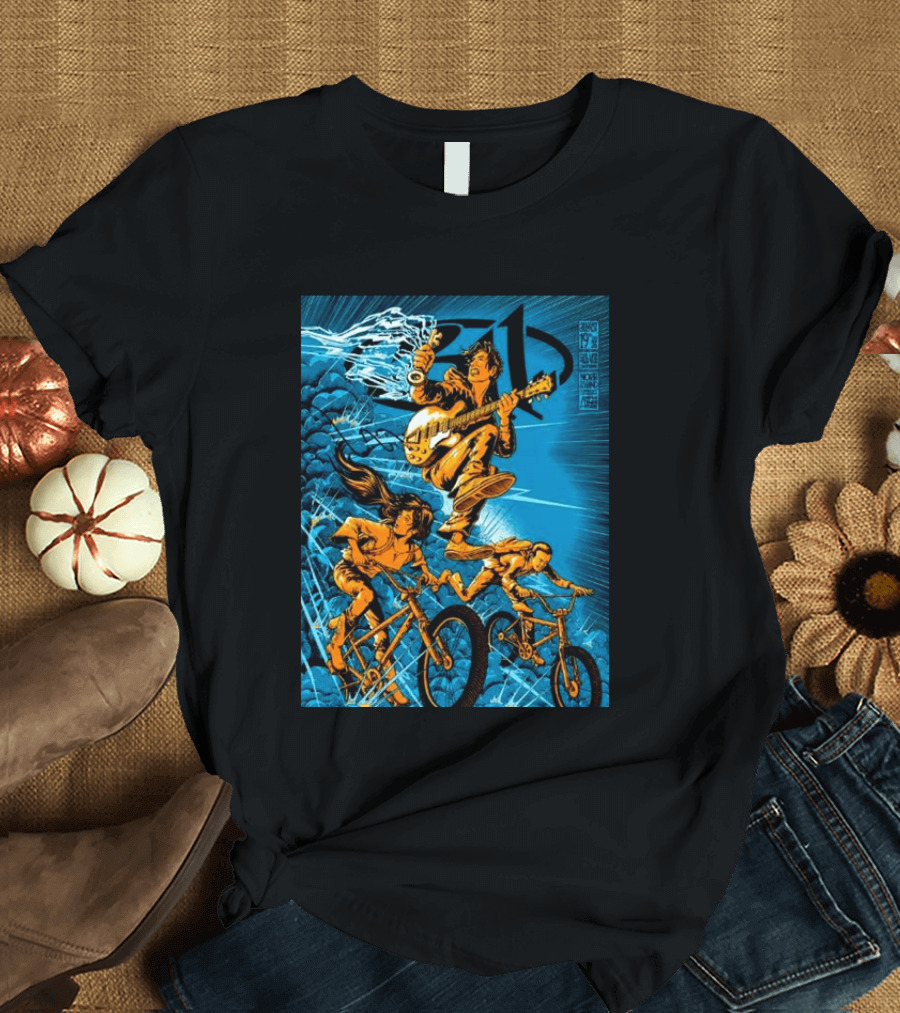 311 Chula Vista CA 2026 August 19 Gig North Island Credit Union Amphitheatre Bike T-Shirt