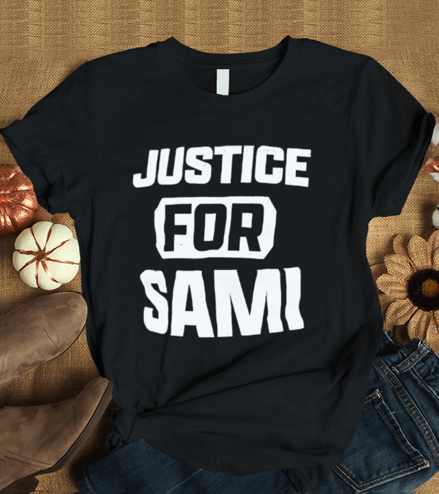 Justice For Sami Advocacy Support Awareness Movement T-Shirt