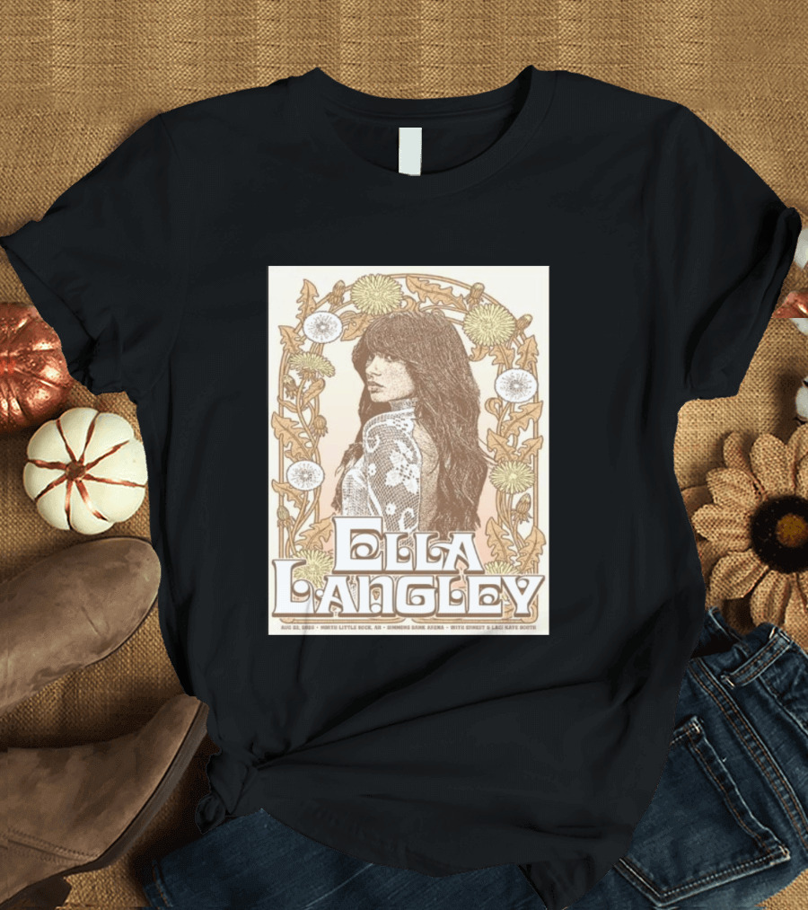 Ella Langley North Little Rock AR 2026 Simmons Bank Arena August 22 Event With Special Guest Laci Kaye Booth T-Shirt