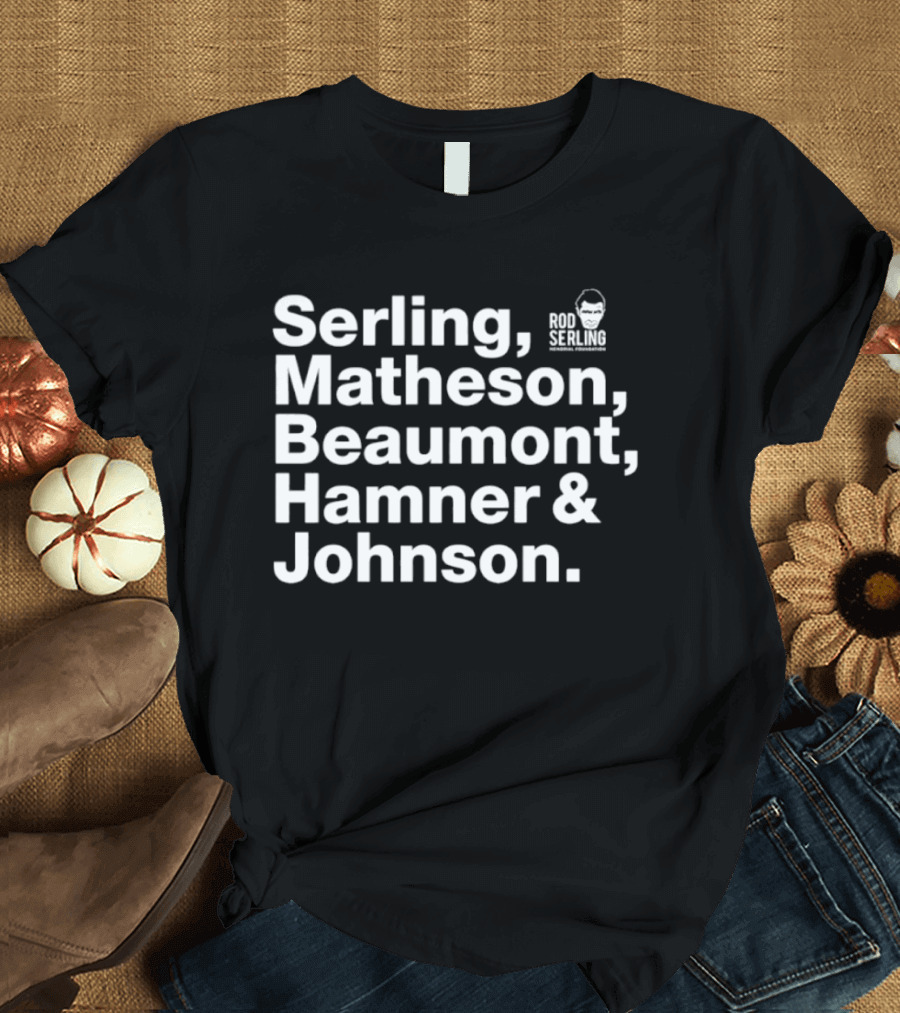 Serling Matheson Beaumont Hamner And Johnson MST3K T-Shirt