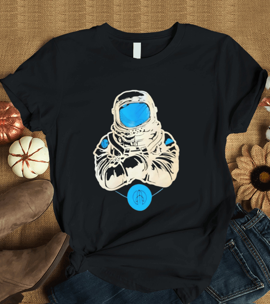 WordPress Astronaut Space Explorer Developer Iconic Space Suit Drawing T-Shirt