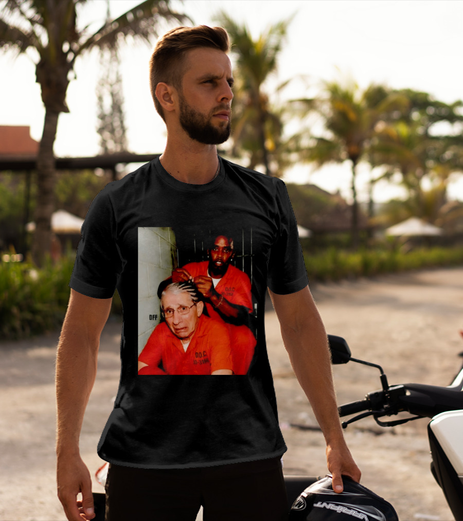 Sean Diddy Combs Braiding Anthony Fauci Hair D.O.C Meme T-Shirt