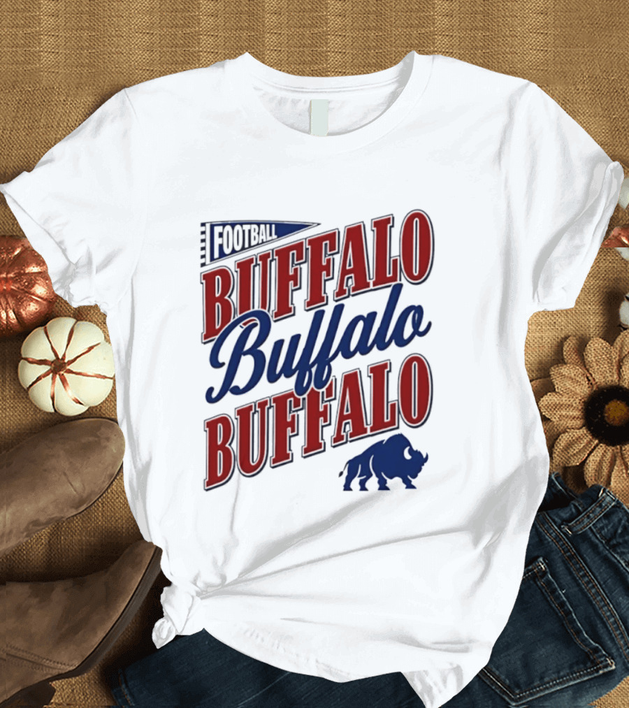 Buffalo Buffalo Buffalo Football T-Shirt