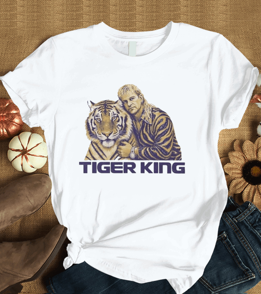 Joe Exotic Tiger King Netflix Big Cat Carole Baskin T-Shirt