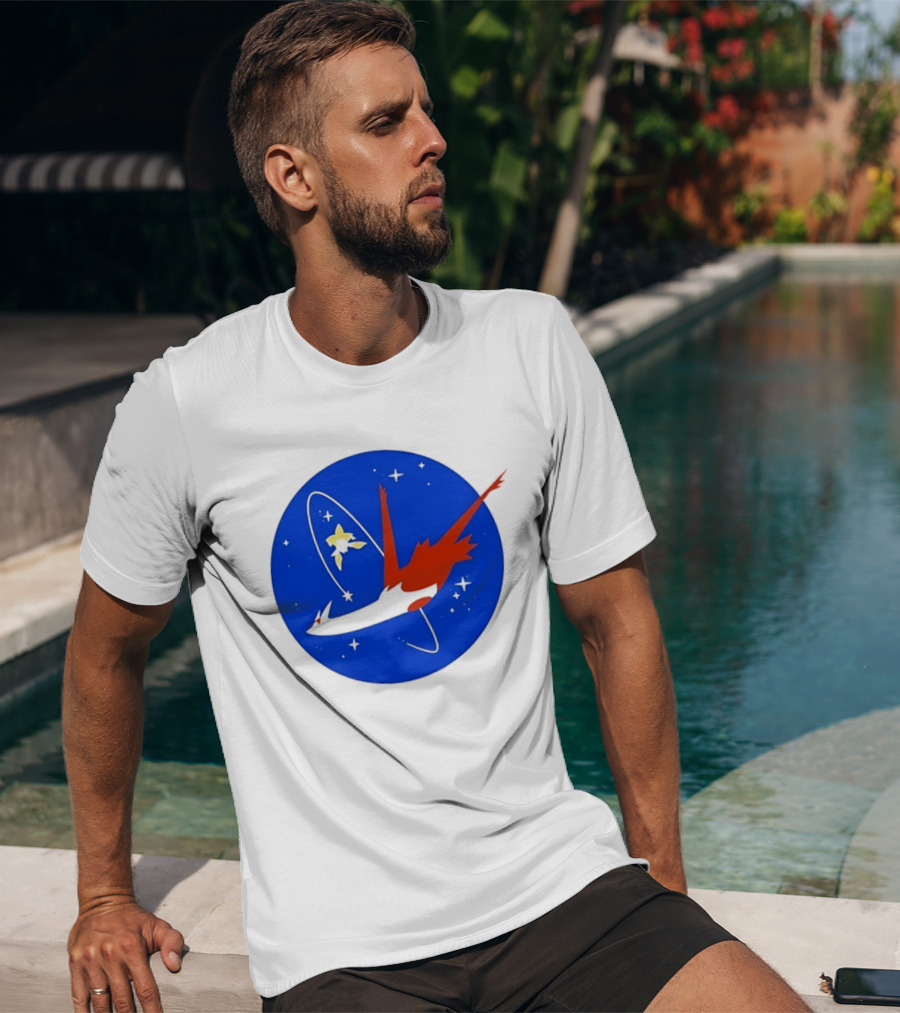 Latios And Latias Space Mission Pokemon T-Shirt