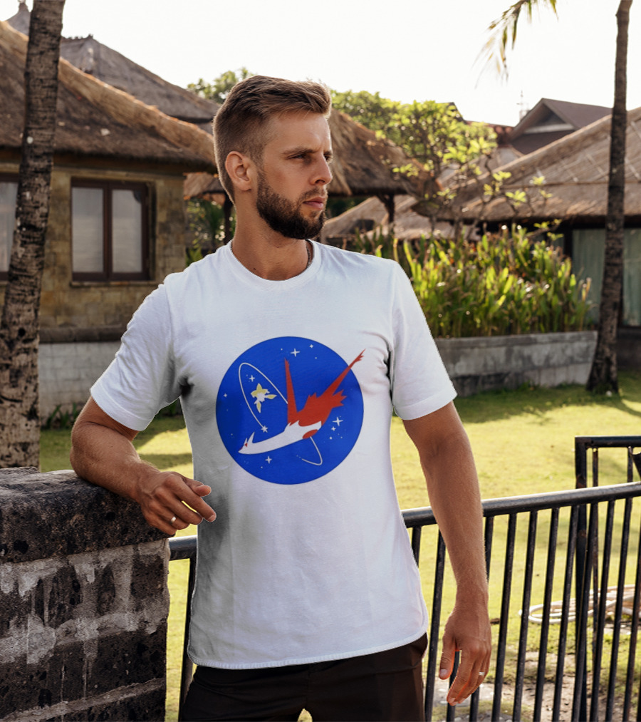 Latios And Latias Space Mission Pokemon T-Shirt