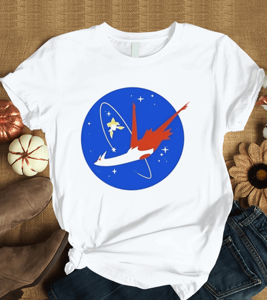 Latios And Latias Space Mission Pokemon T-Shirt