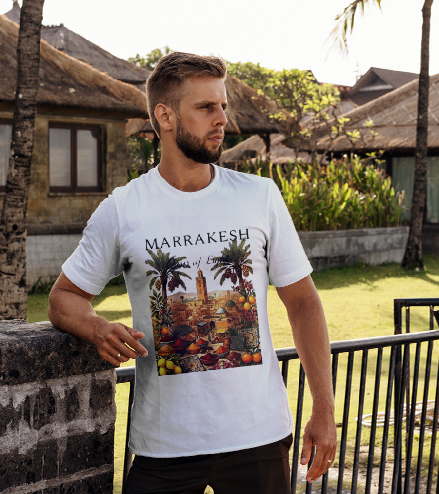 Marrakesh Oasis Of Light Noise Spices And Good Vibes T-Shirt