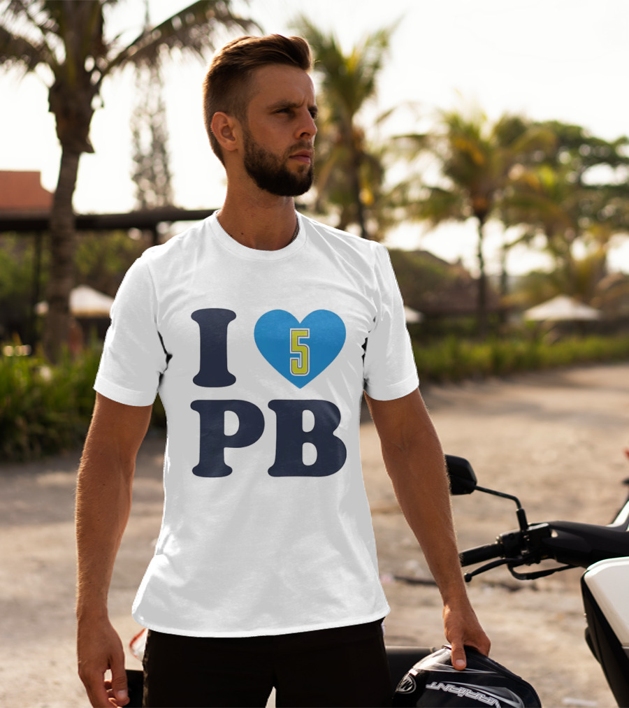 I Love Heart 5 PB Sports T-Shirt