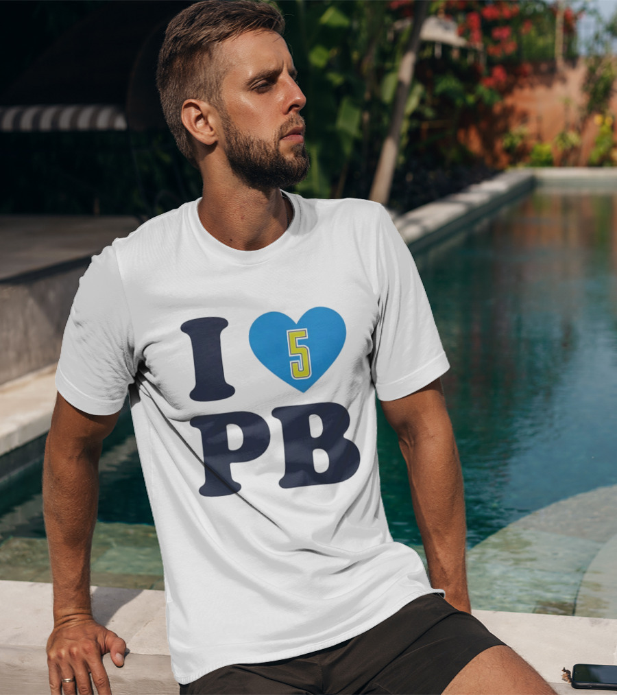 I Love Heart 5 PB Sports T-Shirt