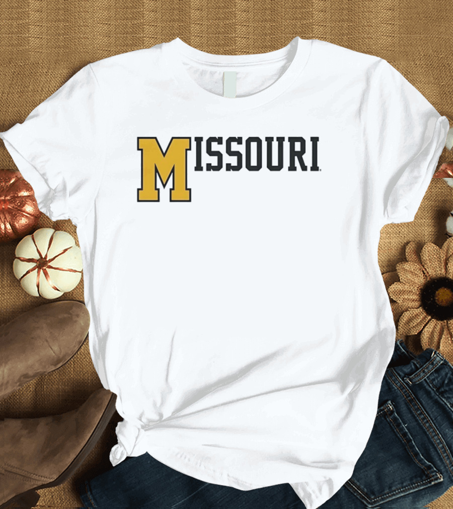 Missouri Tigers Mizzou NCAA College Sports M T-Shirt