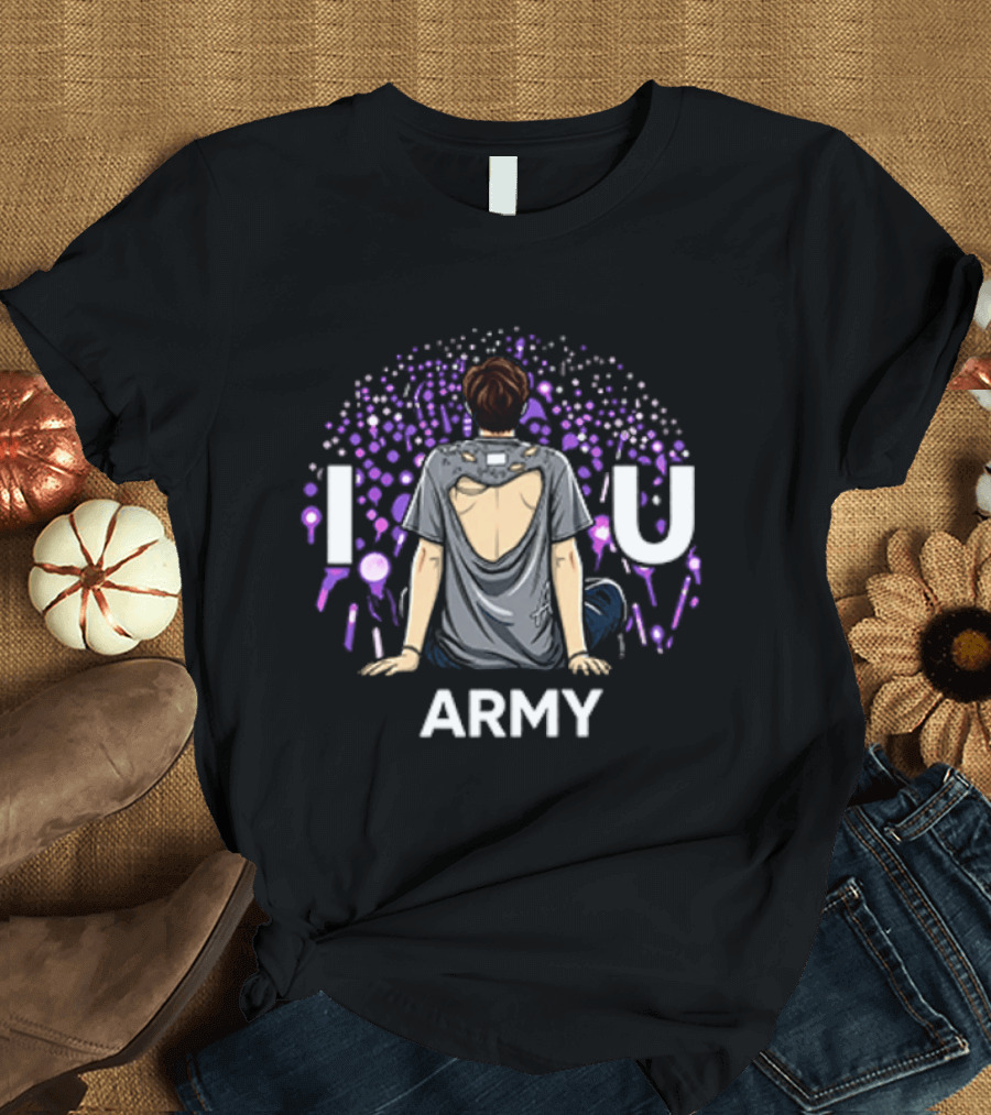 Joonie I Love You ARMY Concert Lights Fan T-Shirt