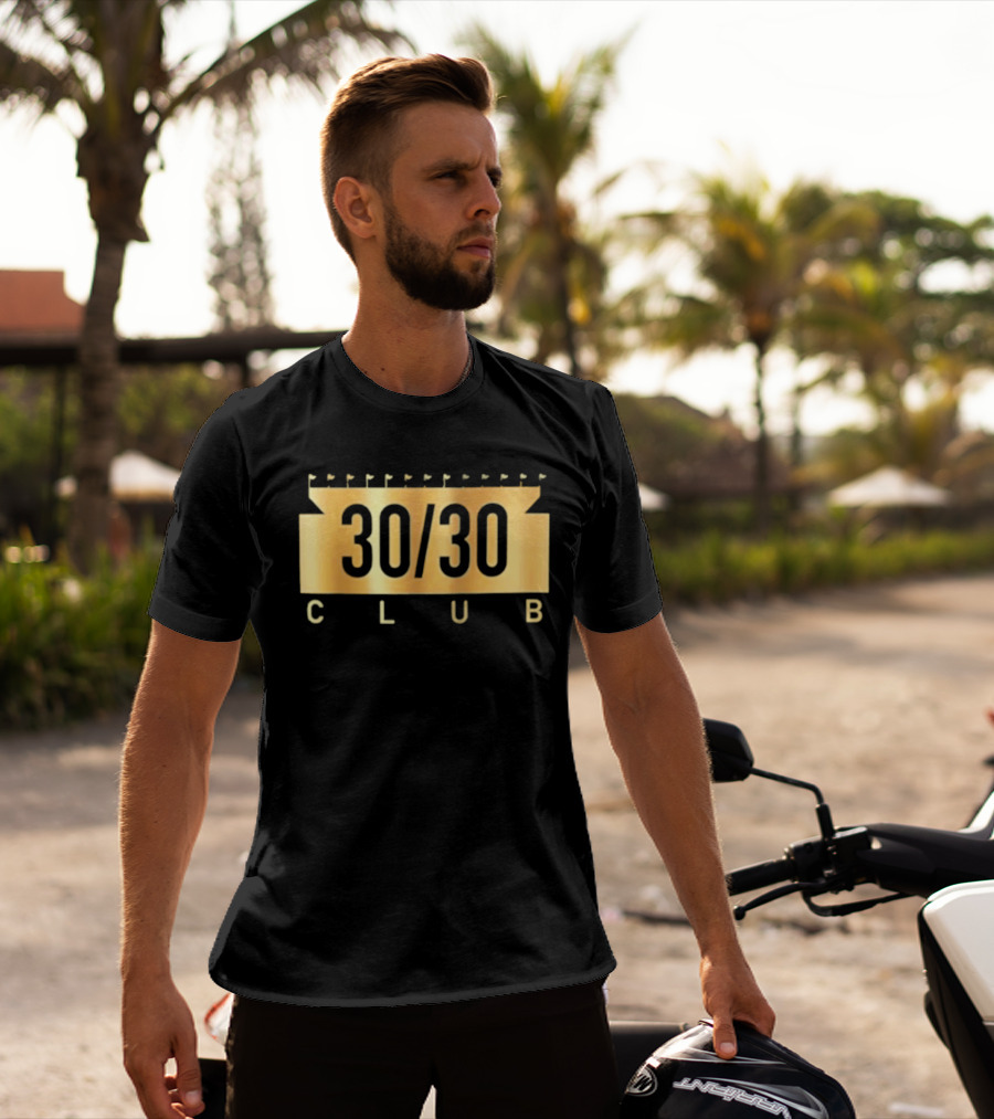 30 30 Club Ballparks Stadium Flags Collection T-Shirt