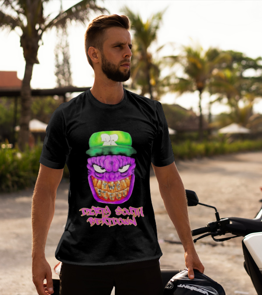 Dirty South Beatdown Two Piece Threads Big Purp T-Shirt