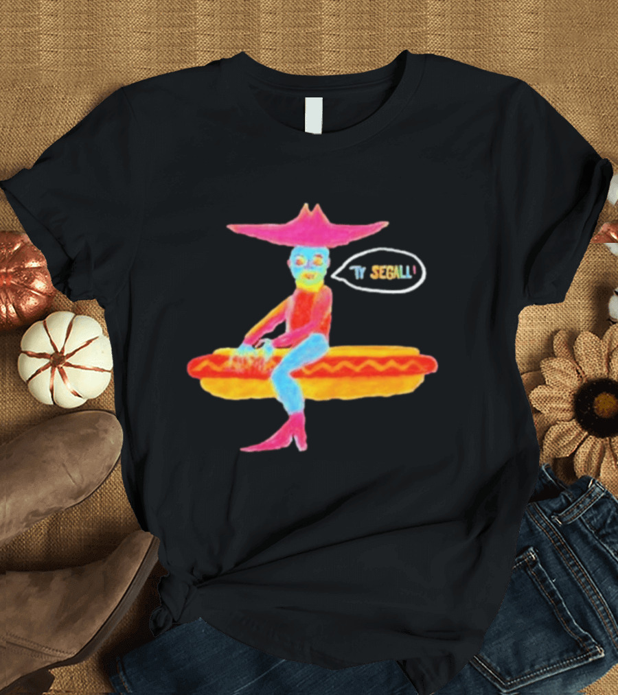 Ty Segall Hotdog Cowboy Surreal Western T-Shirt