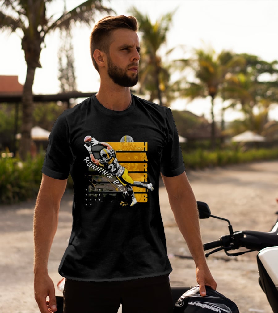 Najee Harris 22 Pittsburgh Running Back Steelers Football T-Shirt