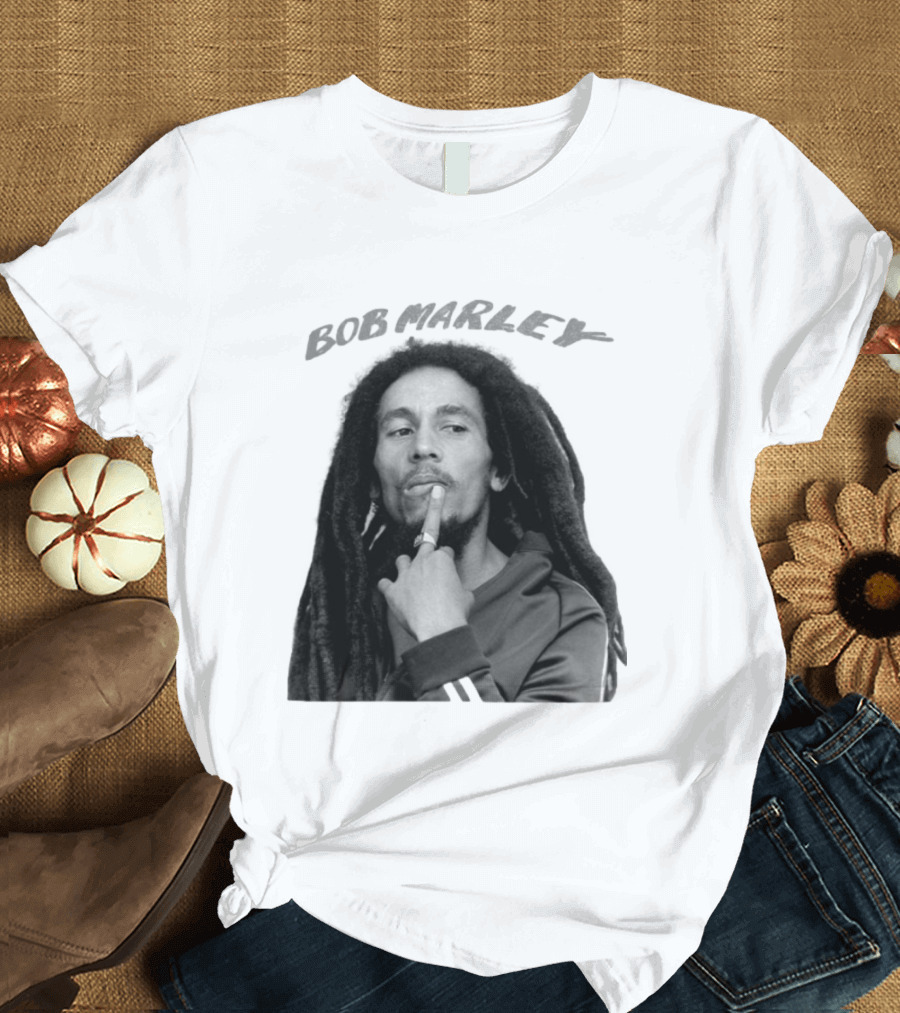 Bob Marley Iconic Pose Jumbo T-Shirt