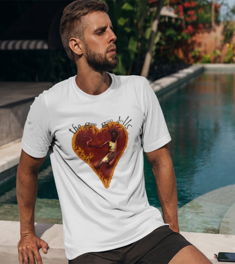 The Goo Goo Dolls Dizzy Up The Girl Heart Basketball Player T-Shirt
