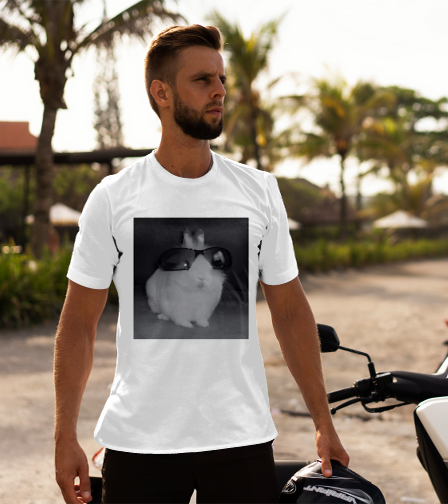 It's Such A Fucked Situation Bunny In Sunglasses Cute Funny Rabbit Wearing Shades T-Shirt