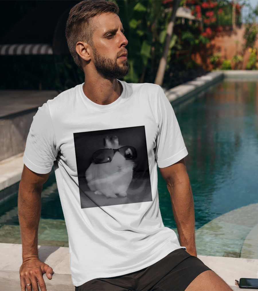 It's Such A Fucked Situation Bunny In Sunglasses Cute Funny Rabbit Wearing Shades T-Shirt