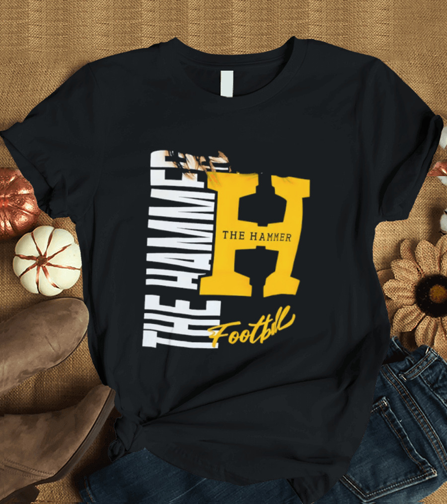 The Hammer H Athletic Football Team T-Shirt
