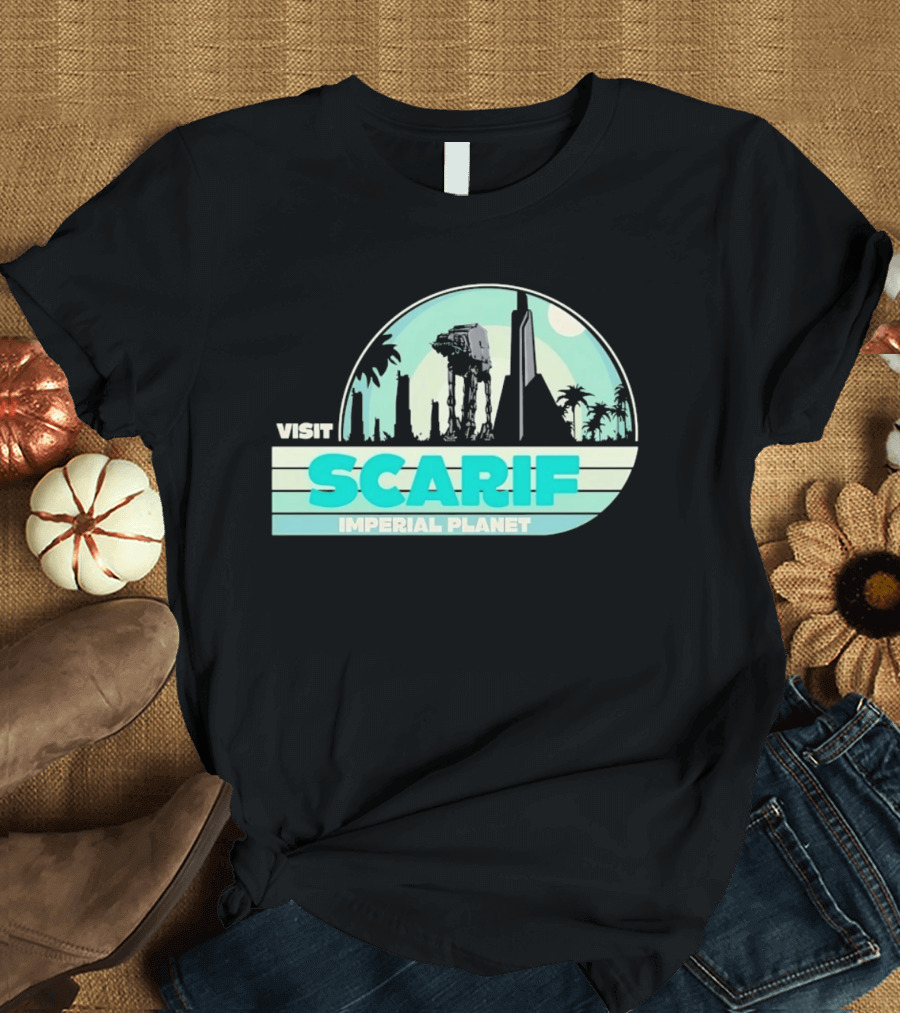 Visit Scarif Imperial Planet Star Wars Rogue One T-Shirt