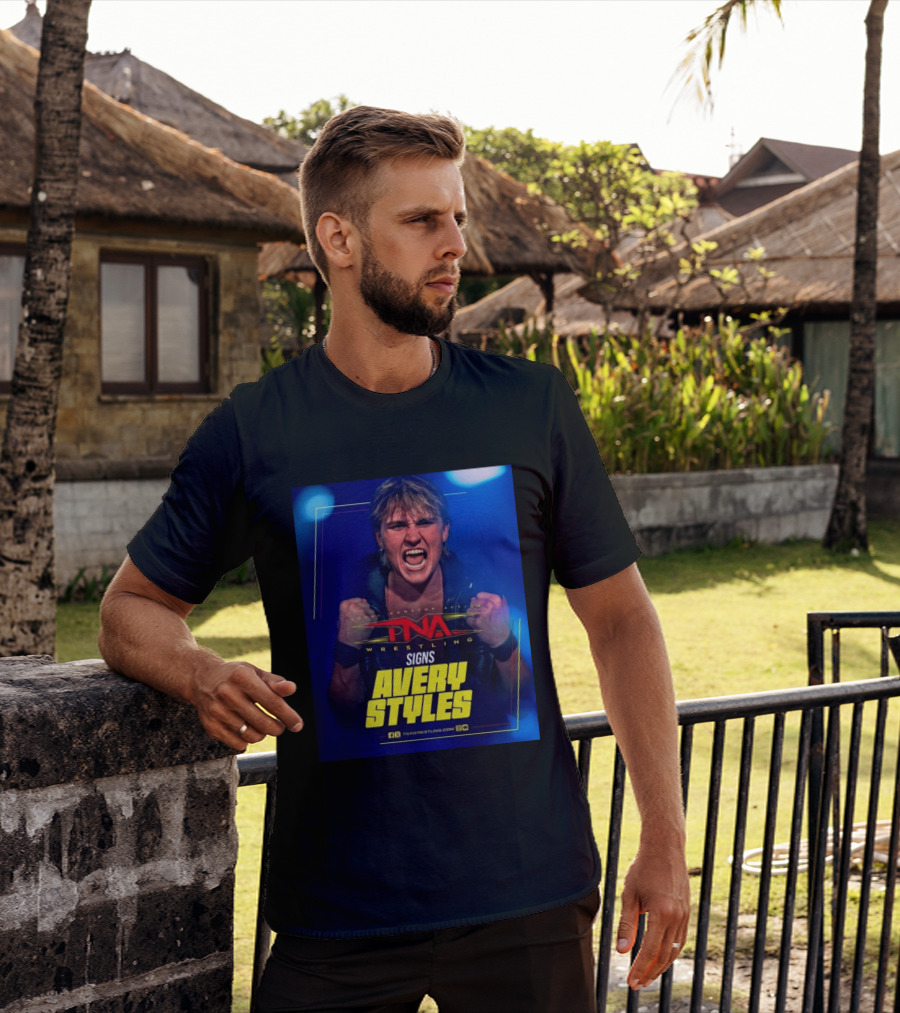 TNA Wrestling Signs Avery Styles Phenomenal Son T-Shirt