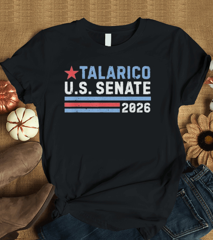 Talarico U.S. Senate 2026 Texas Campaign Star And Stripes T-Shirt