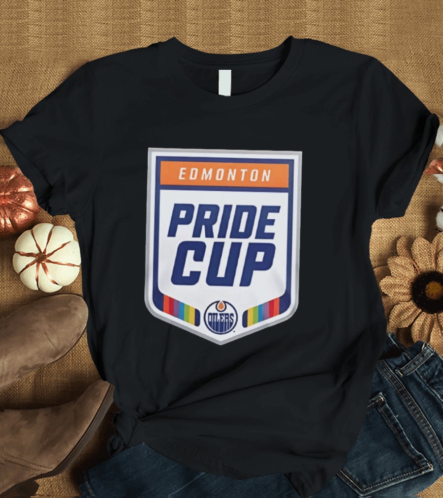 Edmonton Oilers Pride Cup 2026 Official Event T-Shirt