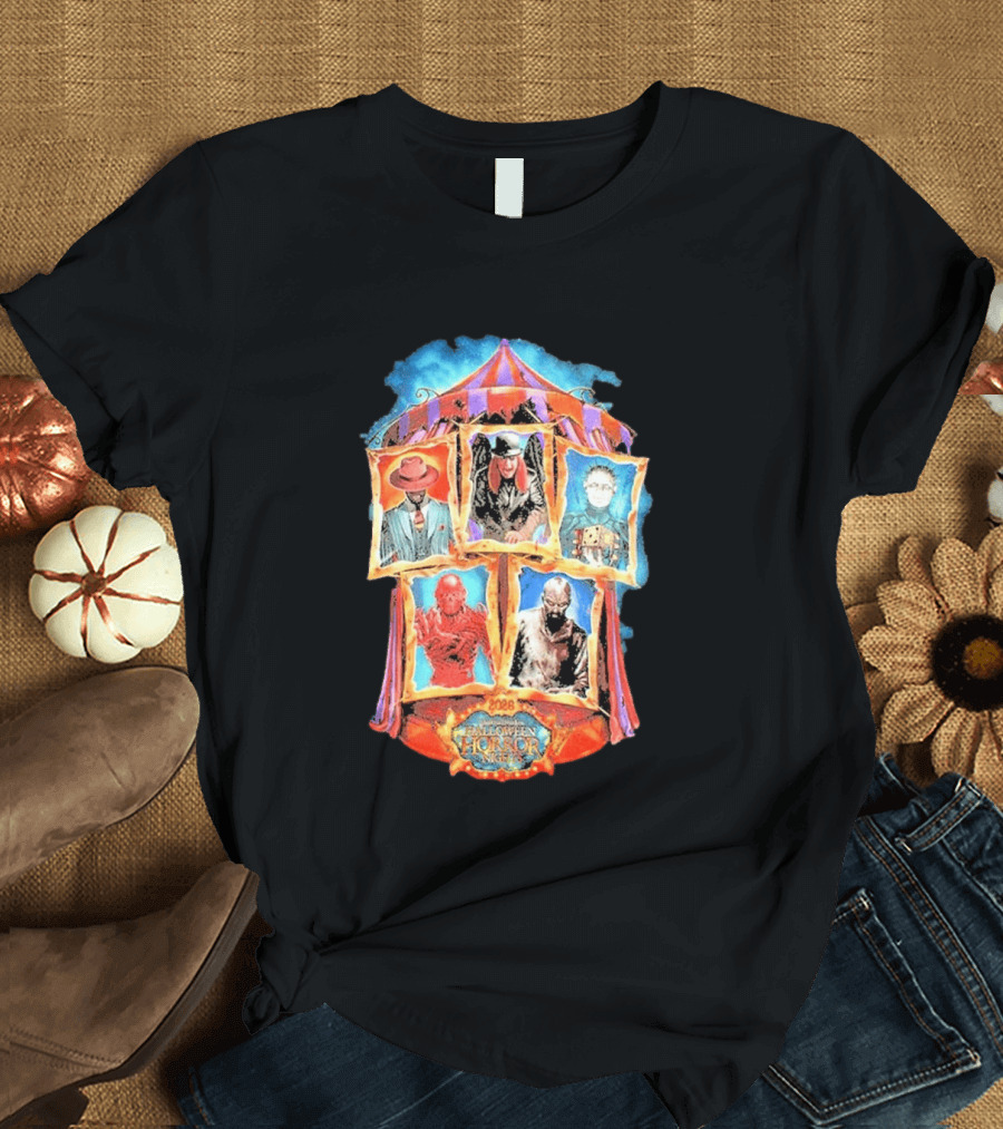 Halloween Horror Nights 2026 Key 2028 Horror Extravaganza T-Shirt