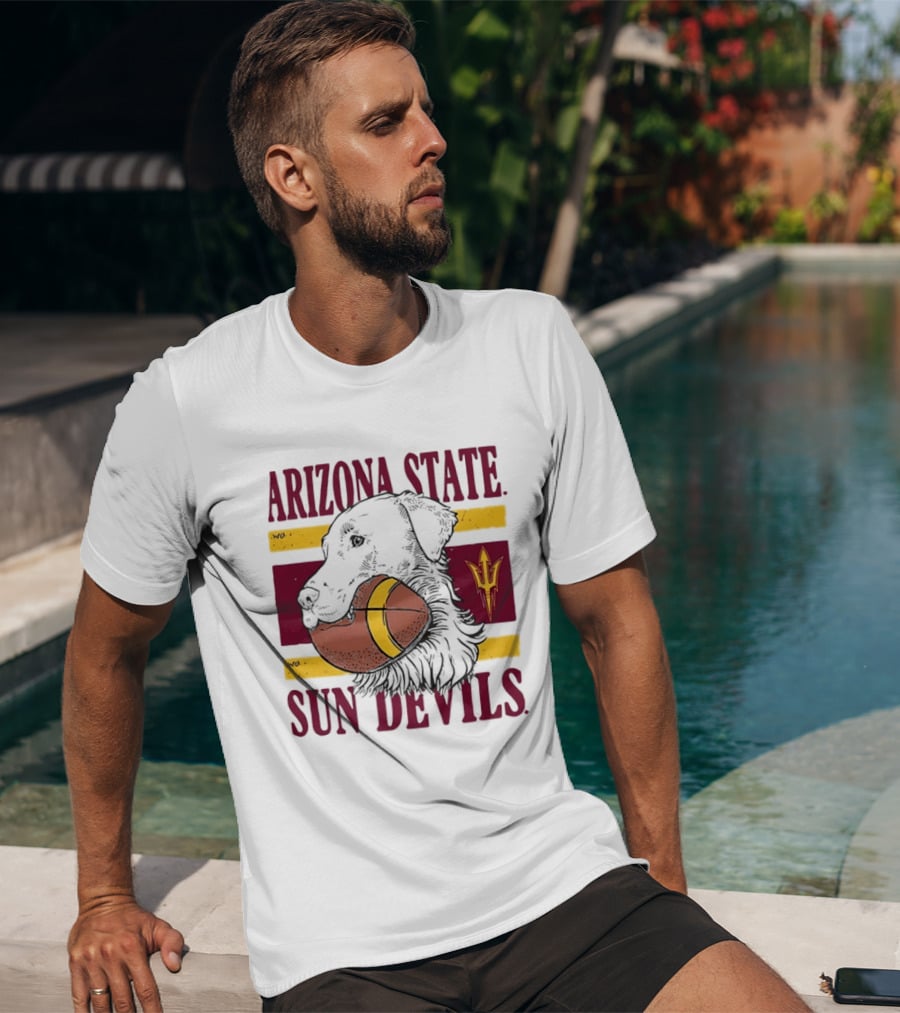 Arizona State Sun Devils Dog Football Team Spirit T-Shirt