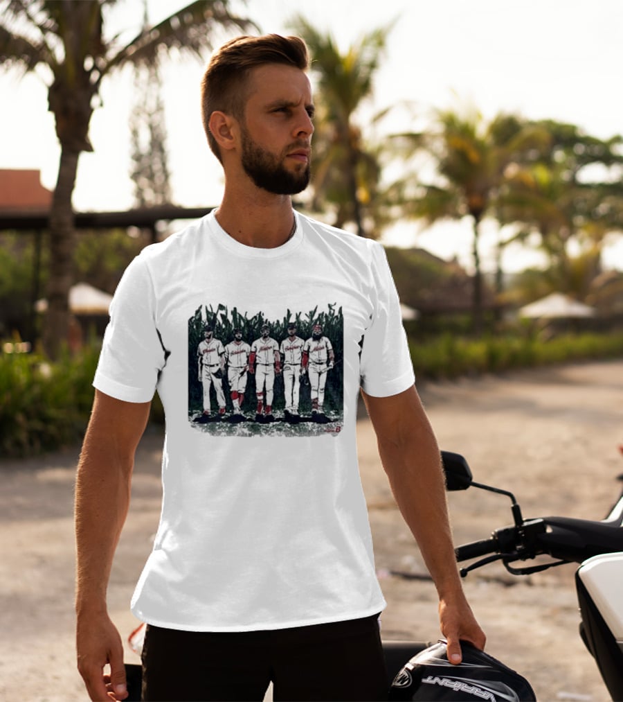 Boston Baseball Is This Heaven Field Of Dreams Players Cornfield T-Shirt