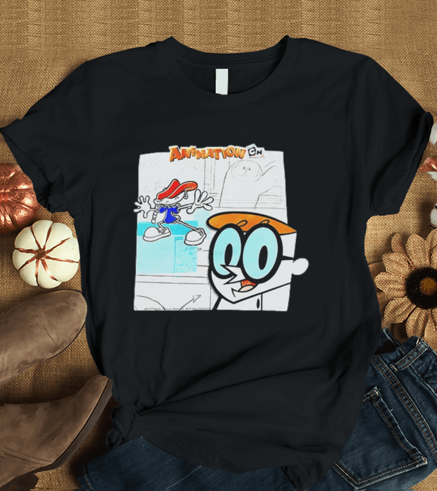 Numbuh 3 Code Name Next Door Dexter Dexter Laboratory Cartoon Network Animation T-Shirt