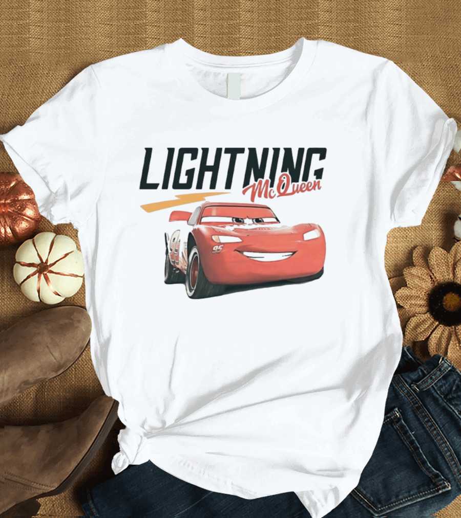 Lightning McQueen 95 Custom Built Piston Cup Racer T-Shirt
