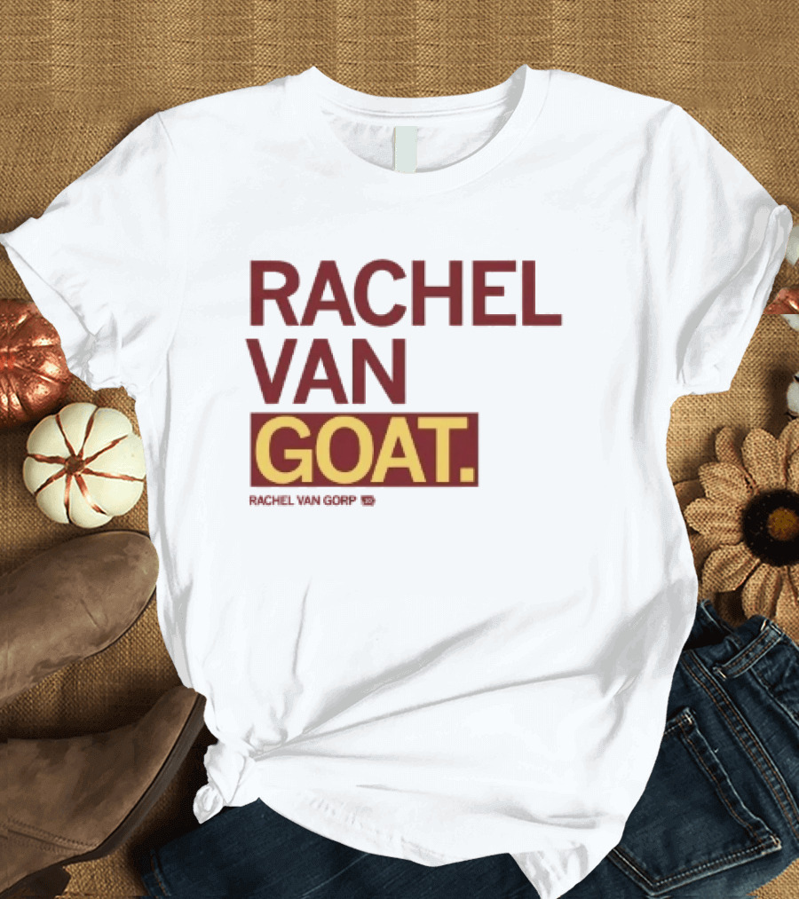 Rachel Van Gorp GOAT Iowa State Cyclones Sports Legend T-Shirt
