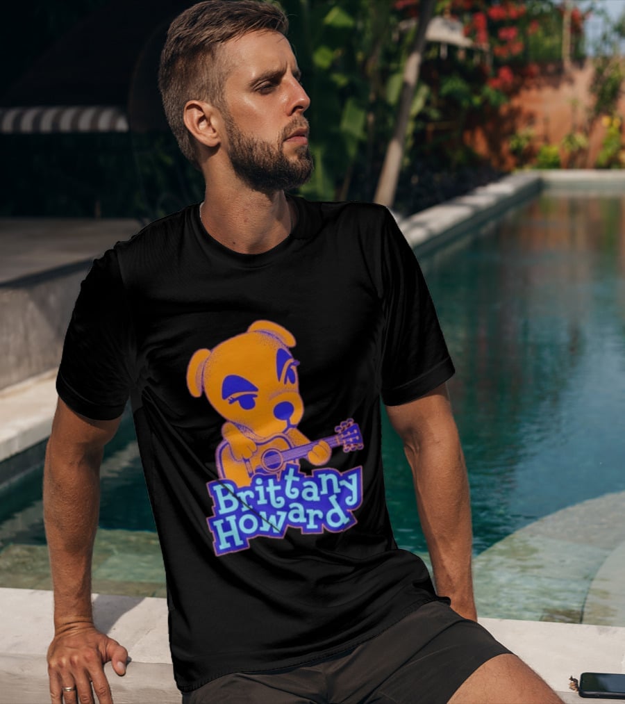 Brittany Howard Bless My Heart Bless My Soul Guitar Playing Dog T-Shirt