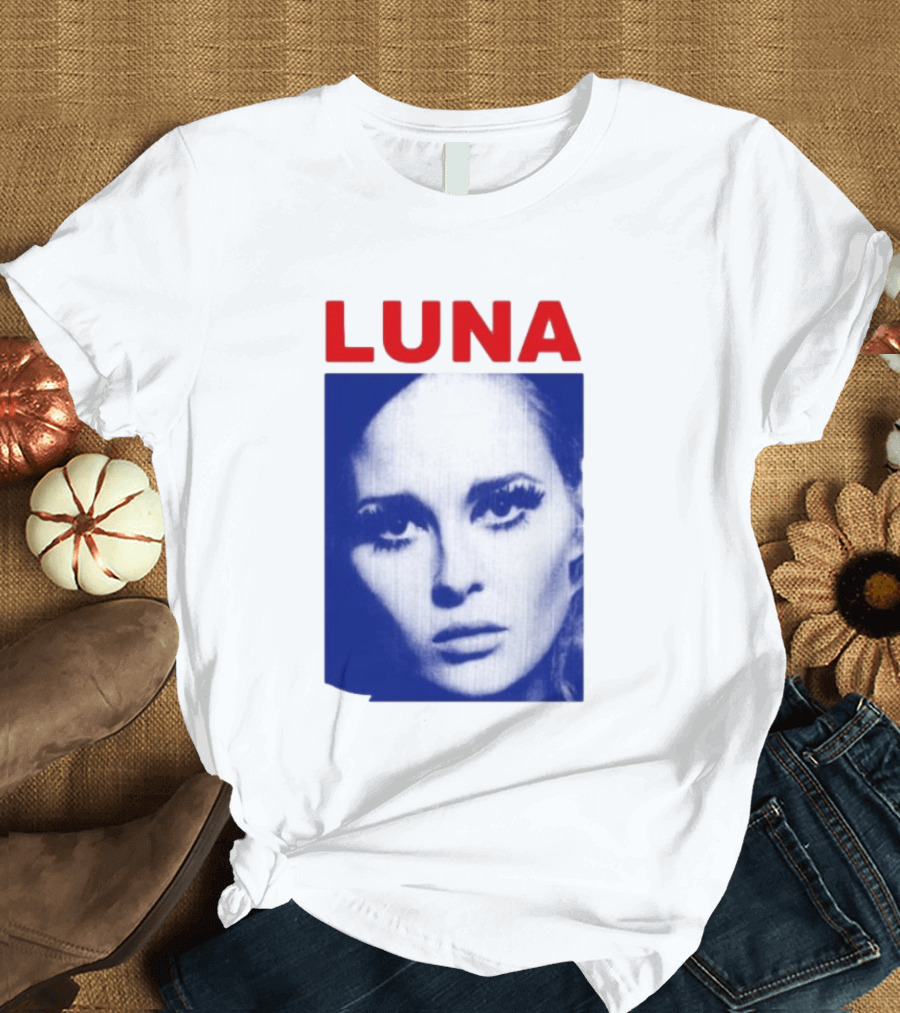 Luna Faye Retro Portrait Image T-Shirt