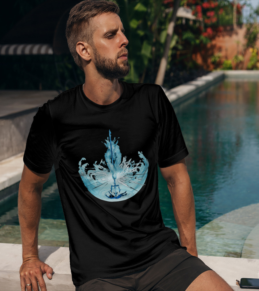 Epic The Musical Shatter The Ocean Water Creature Scene T-Shirt