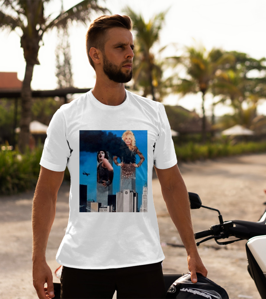 Tim Curry Dolly Parton Twin Towers 9 11 T-Shirt